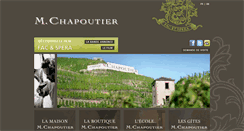 Desktop Screenshot of chapoutier.com